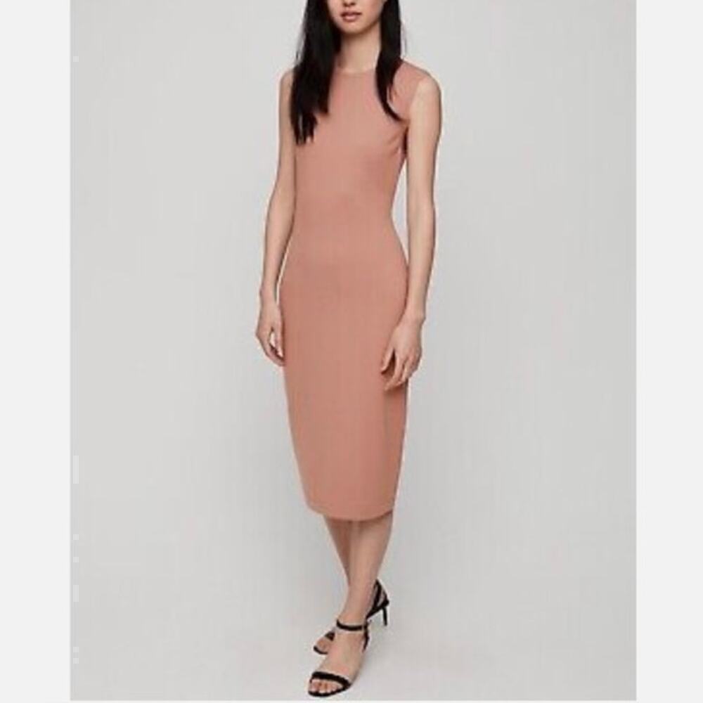 Babaton Aritizia Milton Dress in Mauve Earth Women's Size 10